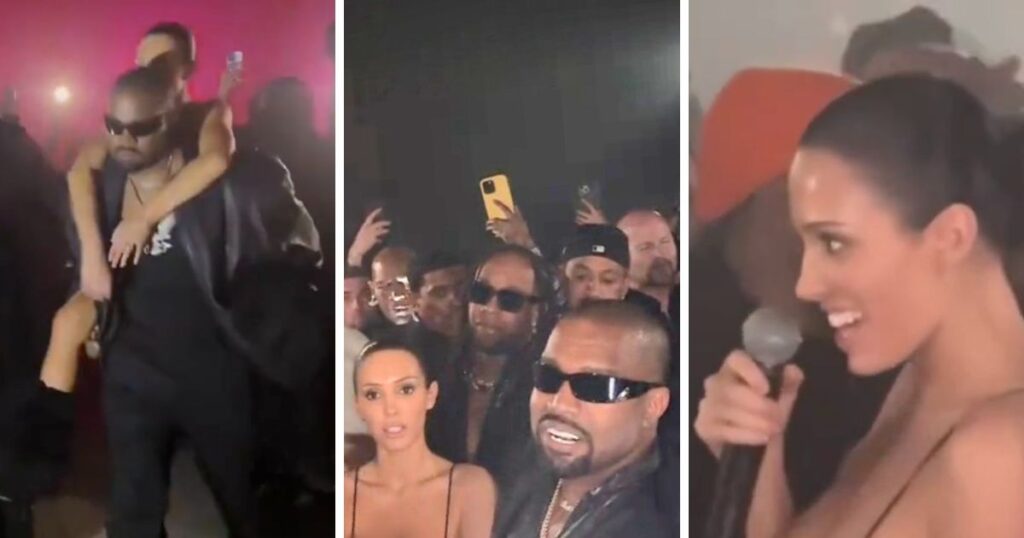 bianca censori's after party grammys outfit 2025