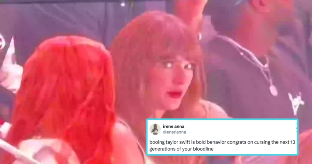 Taylor Swift Super Bowl booed