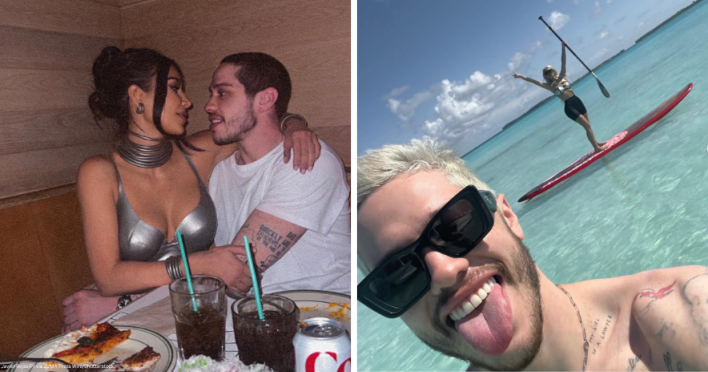 Kim Kardashian and Pete Davidson
