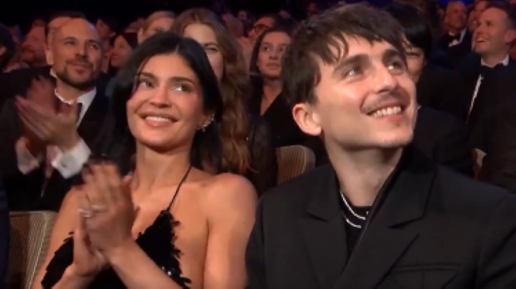 Kylie Jenner and Timothee Chalamet