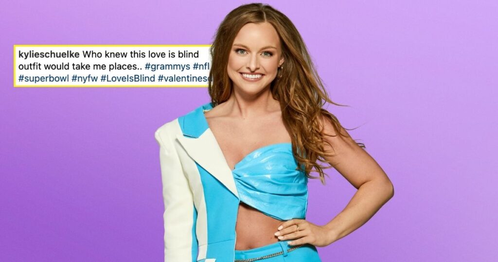 love is blind kylie eight hate blazer outfit