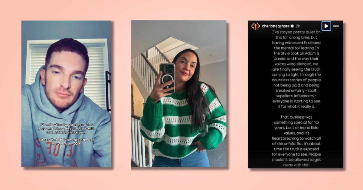 A full rundown of the In The Style drama and why influencers are
