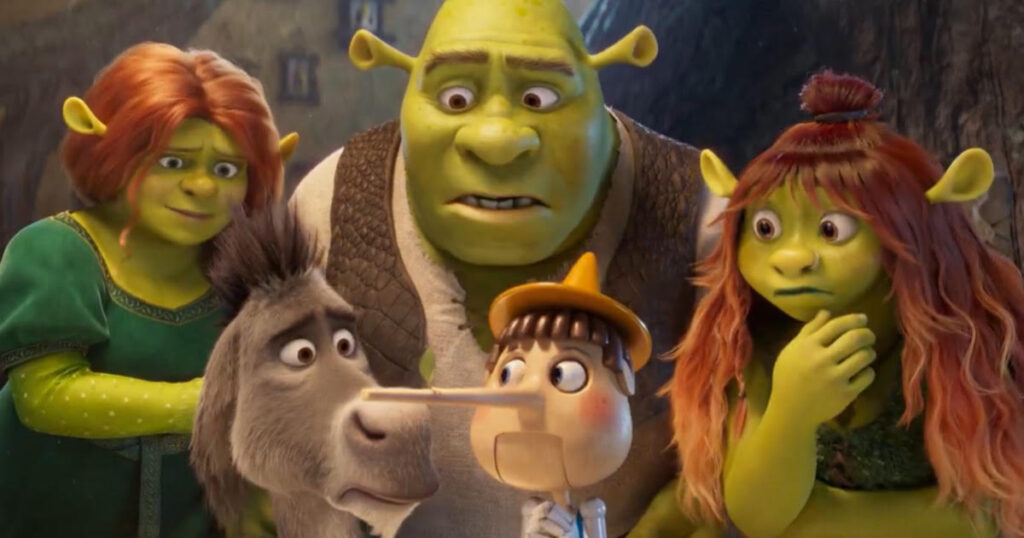 Shrek 5 jarring trailer