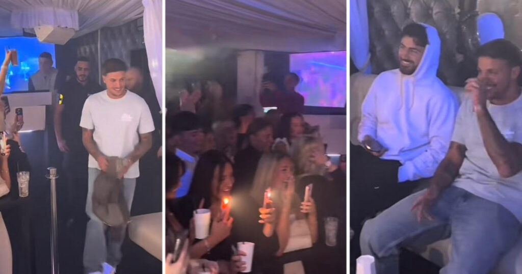 Love Island Luca Scott club