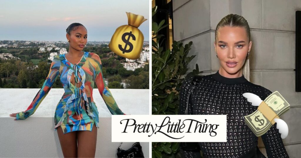 prettylittlething rebrand love islanders