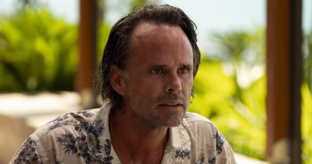 Walton Goggins White Lotus reveal