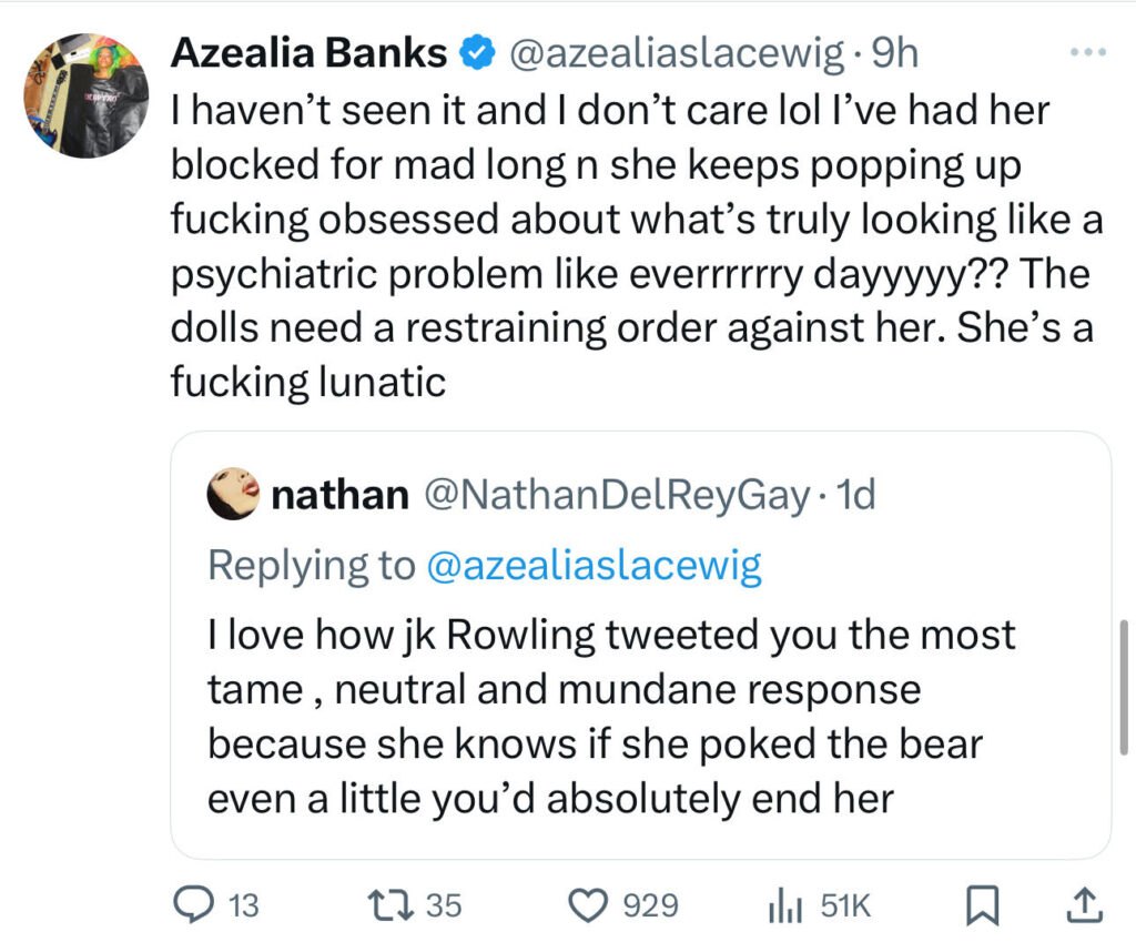 Serene Azealia Banks X Jk Rowling Design Photography Serene Azealia Banks X Jk Rowling Design Photography