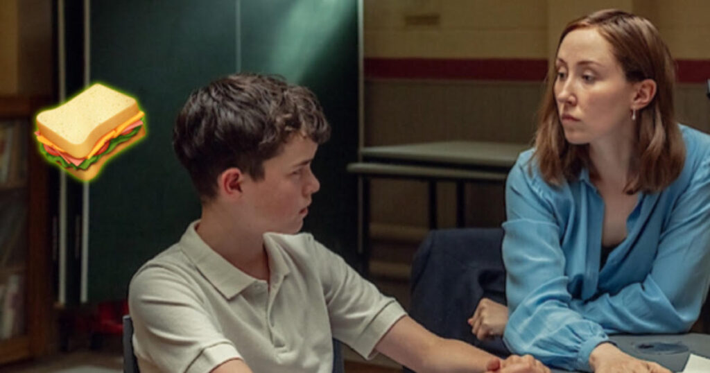 Adolescence Jamie sandwich