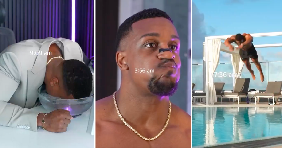 Ashton Hall's insane morning routine in all it's annoying glory