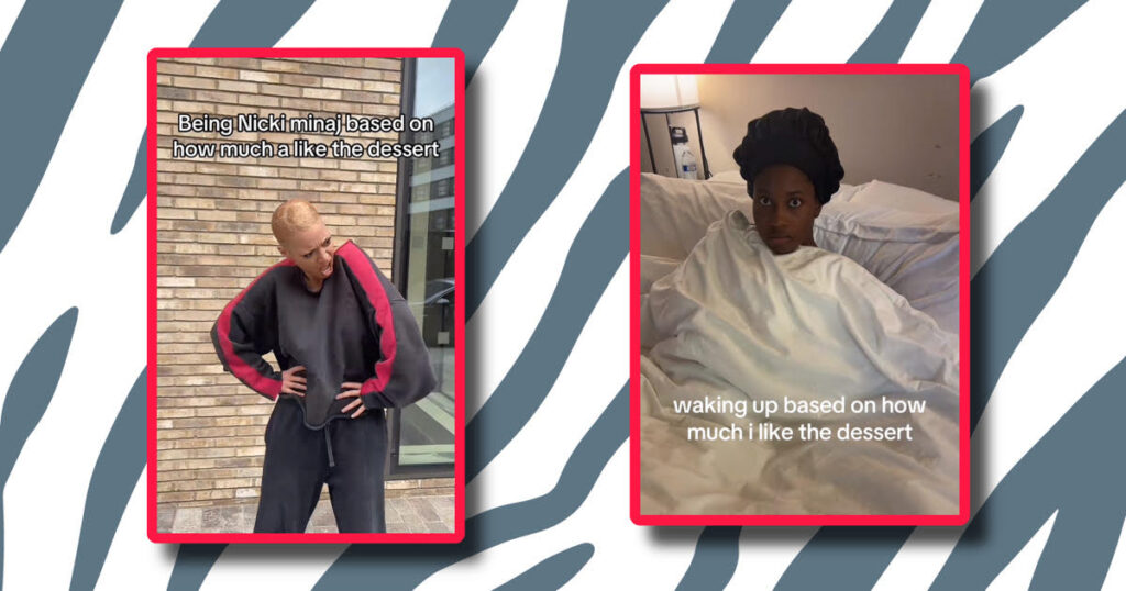 TikTok dessert quiz sound