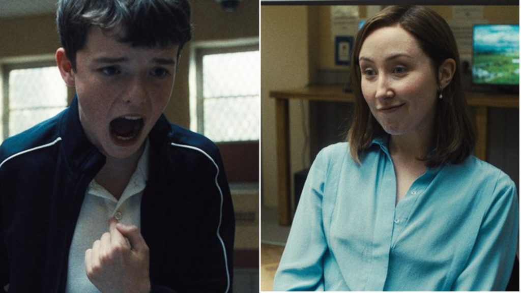 Adolescence therapy scene