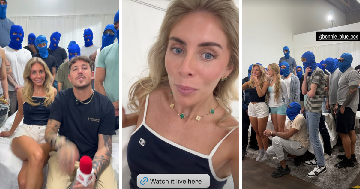 Bonnie Blue just broke another horrid world record in new challenge