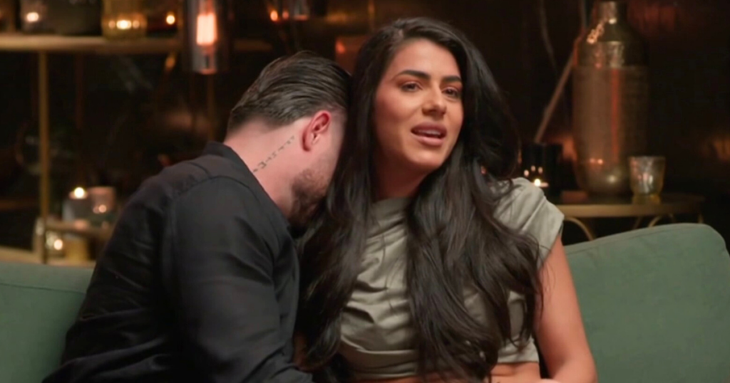 Carina and Paul at the MAFS Australia 2025 commitment ceremony