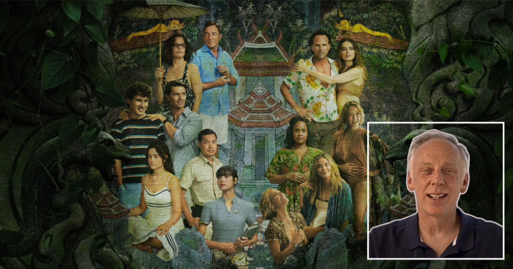 white lotus cut scene