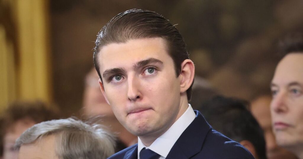 barron trump uni rules secret service