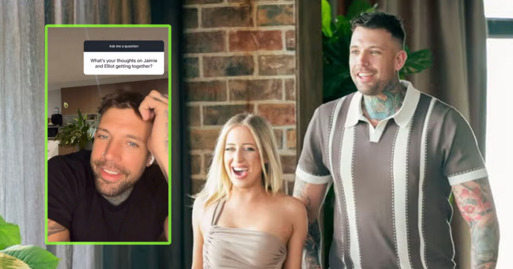 Dave dragging Jamie for sleeping with three people in MAFS Australia 2025 cast