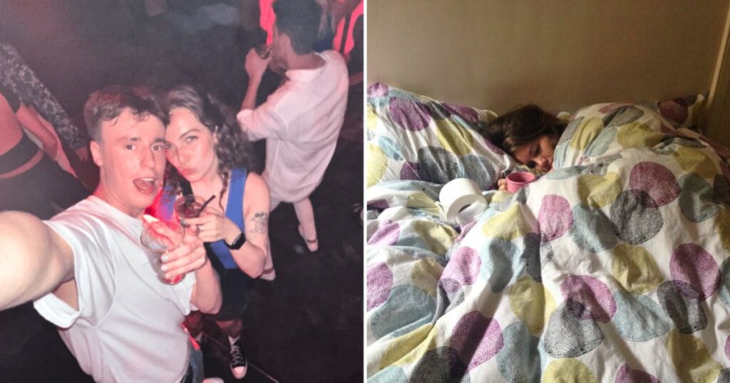 russell group unis hungover students