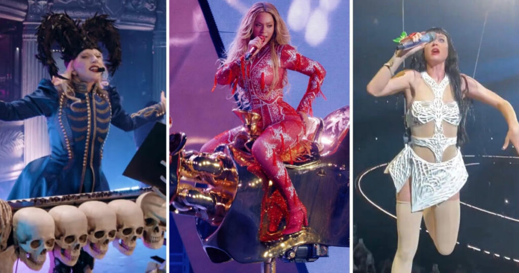 Beyoncé Lady Gaga Katy Perry tour
