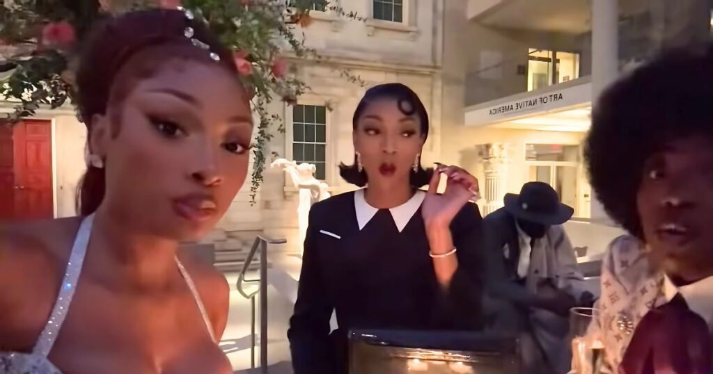 megan thee stallion met gala video doechii