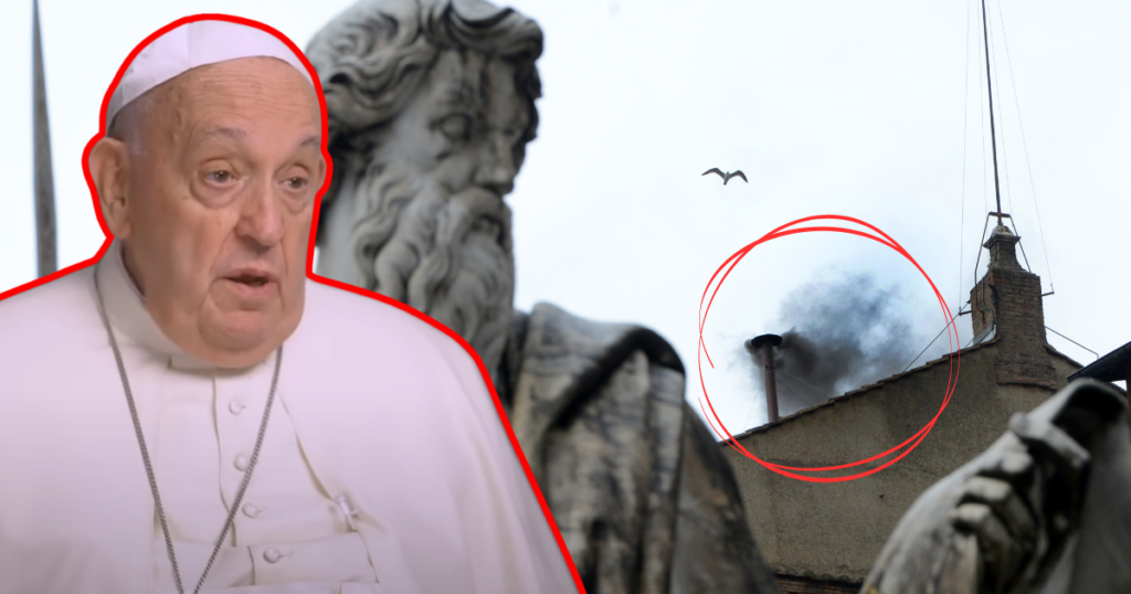 What does the smoke mean at the Conclave