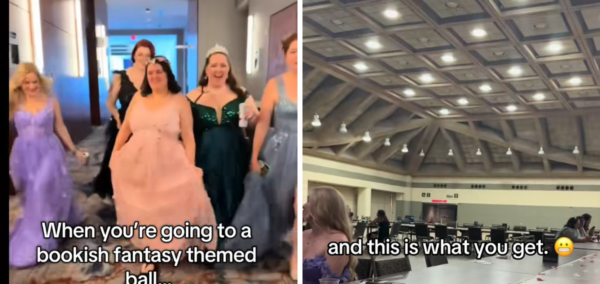 Fantasy BookTok ball disaster