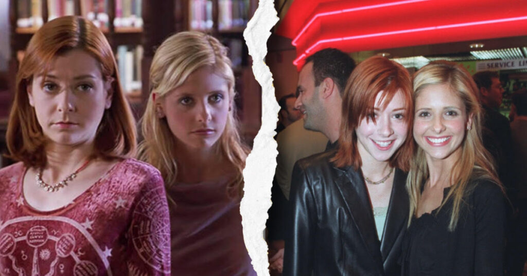 Sarah Michelle Gellar Alyson Hannigan buffy beef