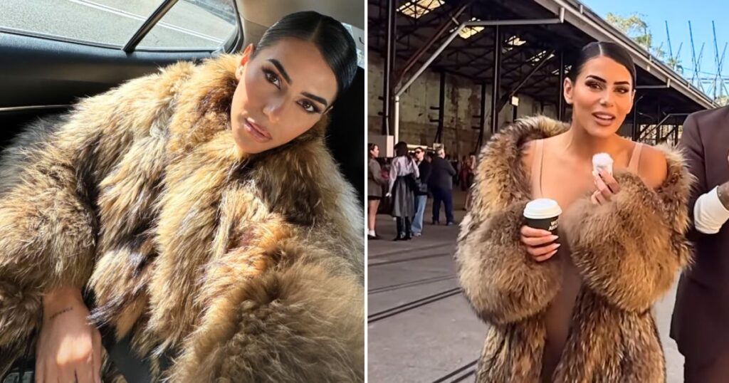 mafs australia 2025 carina fashion week coat