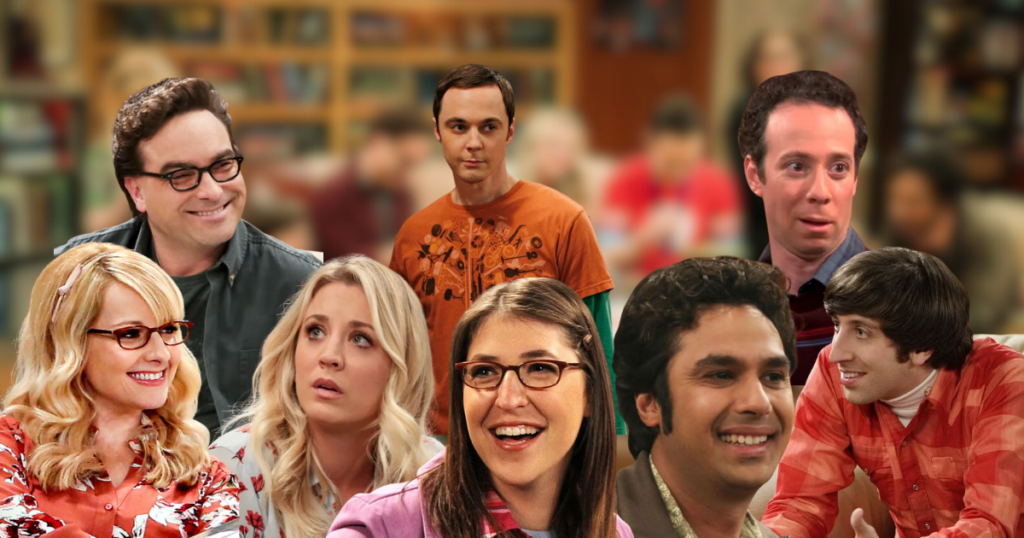 big bang theory cast age compared