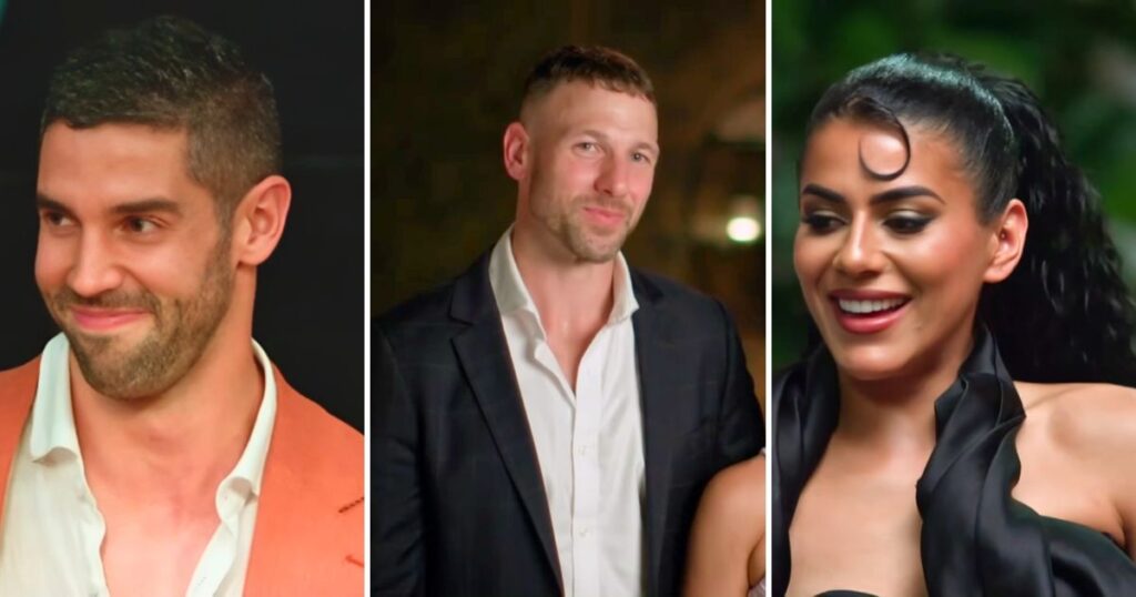 mafs australia 2025 cast actors ryan jeff carina