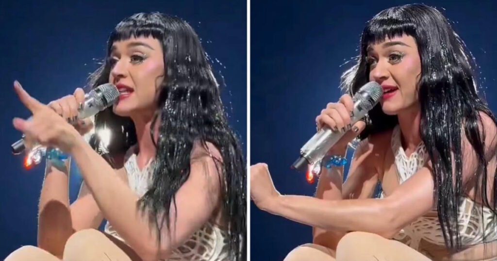 Katy Perry removed fan