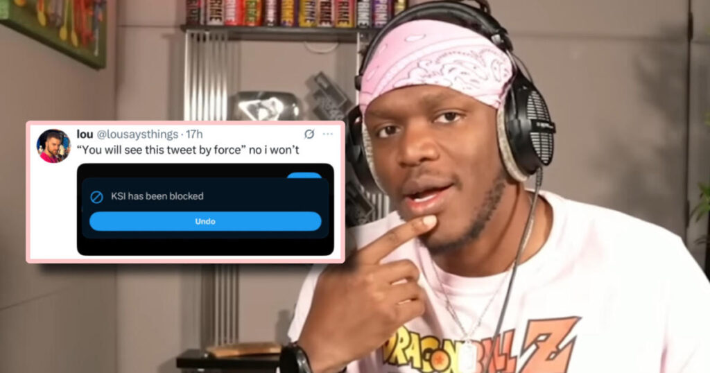 everyone blocked KSI