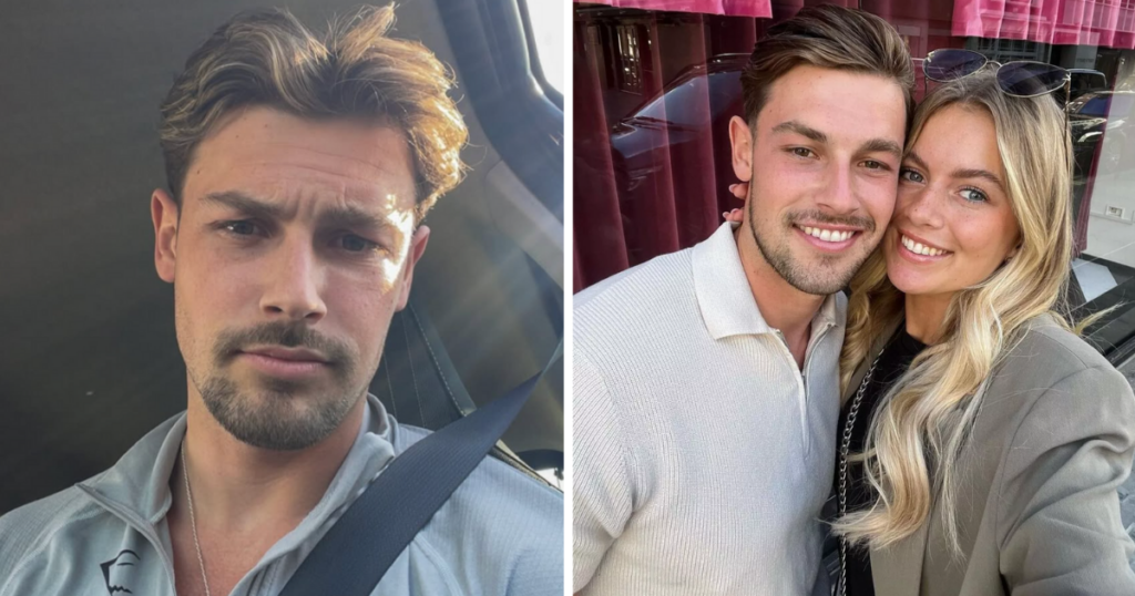 Love Island couple Andrew Le Page and Tasha Ghouri