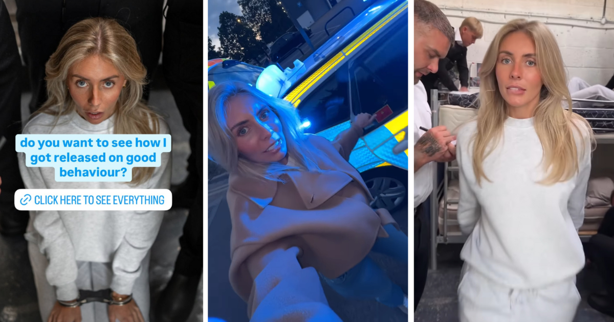 Bonnie Blue posts vulgar 'prison' videos after staging fake arrest