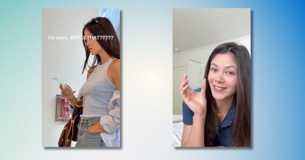 viral clear phone tiktok