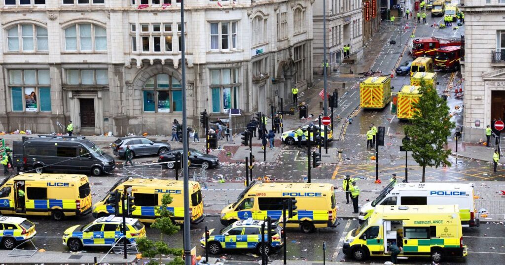 liverpool parade crash police suspect