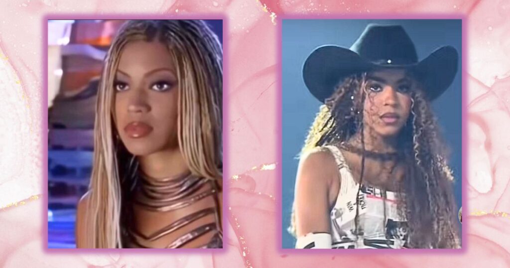 This pic shows how much Blue Ivy looks like Beyoncé