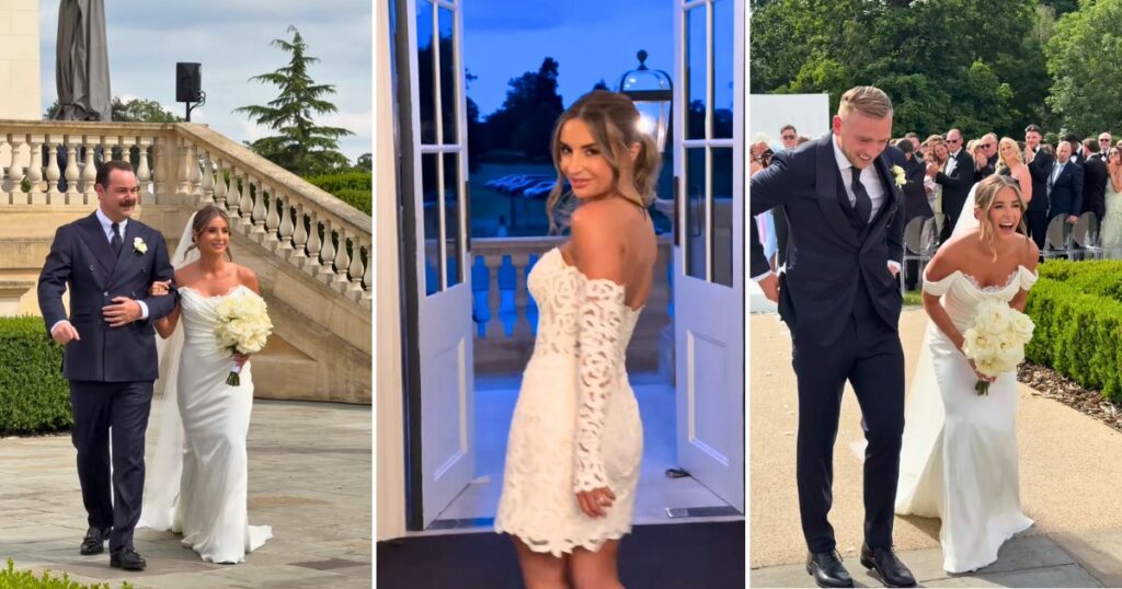 pics of dani dyer's wedding to jarrod bowen (feat. danny dyer)