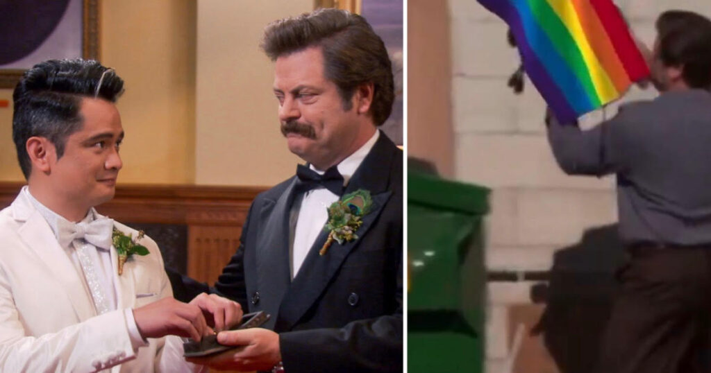Nick Offerman pride response