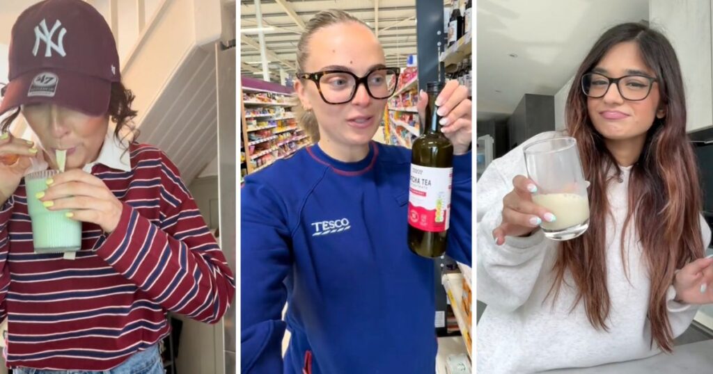 Tesco matcha syrup