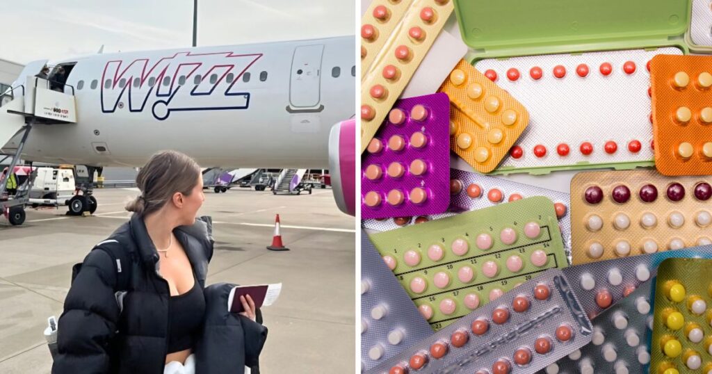 chess by a plane, also some generic stock image of the contraceptive pill