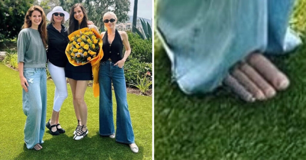 Lana Del rey toes
