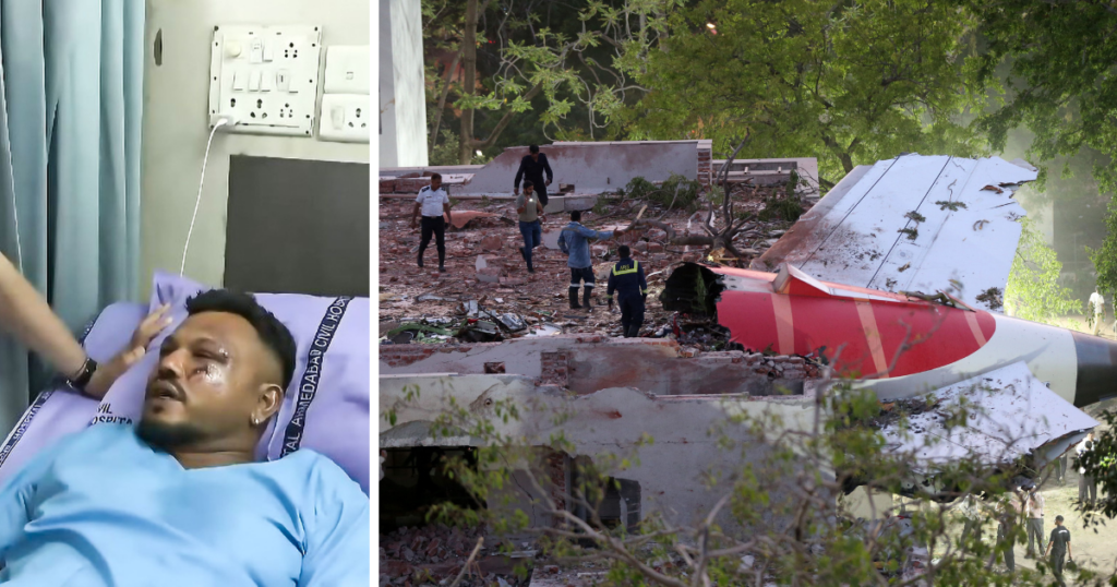 British survivor Air India plane crash