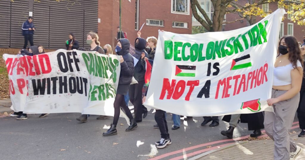 student protests ban