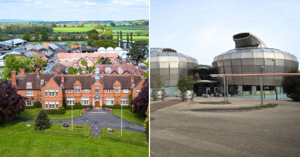 harper adams university and sheffield hallam university which are apparently some of the worst unis in the uk