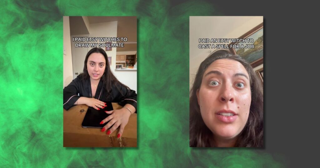 tiktok etsy witch
