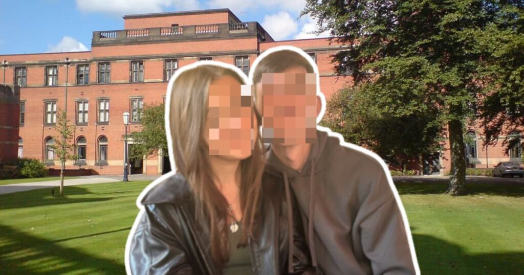 university of birmingham (a russell group uni) and some pixellated people who i'm sure aren't in a student-staff relationship