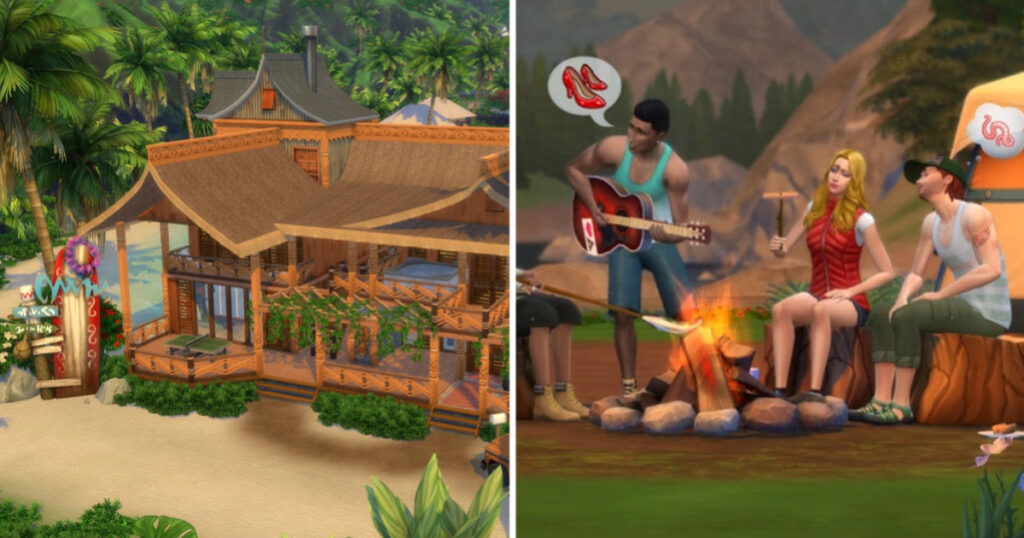 The Sims 4 vacation leak