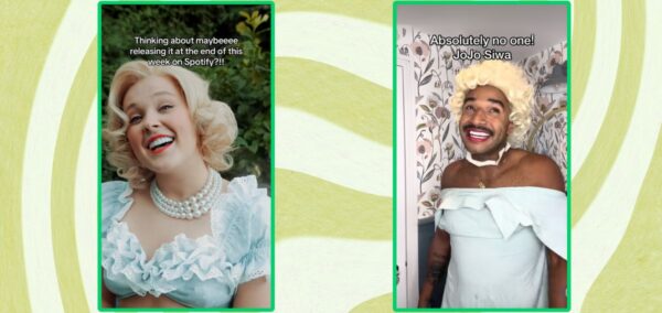 jojo siwa bette davis eyes reactions