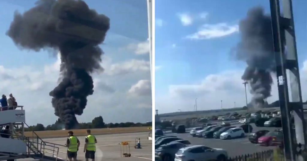 Southend Airport statement plane crash