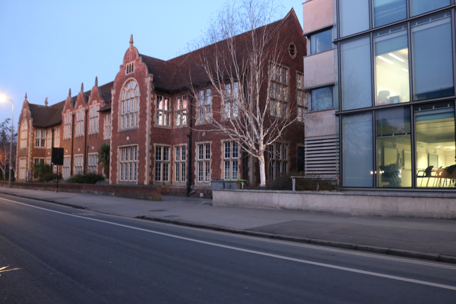 University of Oxford buildings on Banbury Road (where Emma Watson was caught speeding)